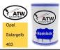 Preview: Opel, Solargelb, 483: 500ml Lackdose, von ATW Autoteile West.