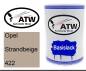Preview: Opel, Strandbeige, 422: 500ml Lackdose, von ATW Autoteile West.