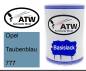 Preview: Opel, Taubenblau, 777: 500ml Lackdose, von ATW Autoteile West.