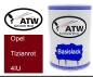 Preview: Opel, Tizianrot, 4IU: 500ml Lackdose, von ATW Autoteile West.
