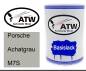 Preview: Porsche, Achatgrau, M7S: 500ml Lackdose, von ATW Autoteile West.