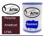 Preview: Porsche, Amethyst, LY4A: 500ml Lackdose, von ATW Autoteile West.