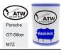 Preview: Porsche, GT-Silber, M7Z: 500ml Lackdose, von ATW Autoteile West.