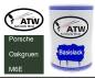 Preview: Porsche, Oakgruen, M6E: 500ml Lackdose, von ATW Autoteile West.