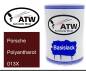 Preview: Porsche, Polyantharot, 013X: 500ml Lackdose, von ATW Autoteile West.