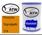 Preview: Porsche, Signalgelb, 114: 500ml Lackdose, von ATW Autoteile West.