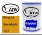 Preview: Porsche, Speedgelb, 12H: 500ml Lackdose, von ATW Autoteile West.