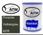 Preview: Porsche, Vulkangrau, M7R: 500ml Lackdose, von ATW Autoteile West.