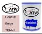 Preview: Renault, Beige, TENNK: 500ml Lackdose, von ATW Autoteile West.