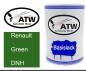 Preview: Renault, Green, DNH: 500ml Lackdose, von ATW Autoteile West.