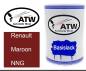 Preview: Renault, Maroon, NNG: 500ml Lackdose, von ATW Autoteile West.