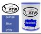 Preview: Suzuki, Blue, ZCG: 500ml Lackdose, von ATW Autoteile West.