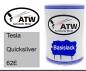 Preview: Tesla, Quicksilver, 62E: 500ml Lackdose, von ATW Autoteile West.