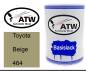 Preview: Toyota, Beige, 464: 500ml Lackdose, von ATW Autoteile West.