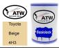 Preview: Toyota, Beige, 4H3: 500ml Lackdose, von ATW Autoteile West.