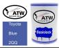 Preview: Toyota, Blue, 2QQ: 500ml Lackdose, von ATW Autoteile West.