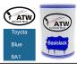 Preview: Toyota, Blue, 8A1: 500ml Lackdose, von ATW Autoteile West.