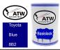 Preview: Toyota, Blue, 8B2: 500ml Lackdose, von ATW Autoteile West.