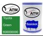 Preview: Toyota, Green, 600000000: 500ml Lackdose, von ATW Autoteile West.