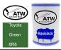 Preview: Toyota, Green, 6R8: 500ml Lackdose, von ATW Autoteile West.