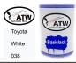 Preview: Toyota, White, 038: 500ml Lackdose, von ATW Autoteile West.