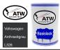 Preview: Volkswagen, Anthrazitgrau, L326: 500ml Lackdose, von ATW Autoteile West.