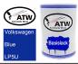 Preview: Volkswagen, Blue, LP5U: 500ml Lackdose, von ATW Autoteile West.