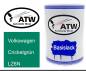 Preview: Volkswagen, Cricketgrün, LZ6N: 500ml Lackdose, von ATW Autoteile West.