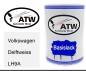 Preview: Volkswagen, Delftweiss, LH9A: 500ml Lackdose, von ATW Autoteile West.