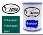 Preview: Volkswagen, Friesengrün, 9644: 500ml Lackdose, von ATW Autoteile West.