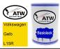 Preview: Volkswagen, Gelb, L15R: 500ml Lackdose, von ATW Autoteile West.