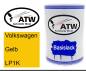 Preview: Volkswagen, Gelb, LP1K: 500ml Lackdose, von ATW Autoteile West.