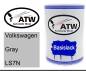 Preview: Volkswagen, Gray, LS7N: 500ml Lackdose, von ATW Autoteile West.