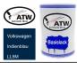 Preview: Volkswagen, Indienblau, LL5M: 500ml Lackdose, von ATW Autoteile West.