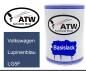 Preview: Volkswagen, Lupinenblau, LG5F: 500ml Lackdose, von ATW Autoteile West.