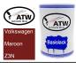 Preview: Volkswagen, Maroon, Z3N: 500ml Lackdose, von ATW Autoteile West.