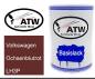 Preview: Volkswagen, Ochsenblutrot, LH3P: 500ml Lackdose, von ATW Autoteile West.