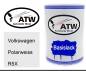 Preview: Volkswagen, Polarweiss, R5X: 500ml Lackdose, von ATW Autoteile West.