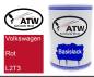 Preview: Volkswagen, Rot, L2T3: 500ml Lackdose, von ATW Autoteile West.