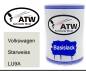 Preview: Volkswagen, Starweiss, LU9A: 500ml Lackdose, von ATW Autoteile West.