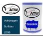 Preview: Volkswagen, Surfblau, LD5B: 500ml Lackdose, von ATW Autoteile West.