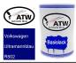 Preview: Volkswagen, Ultramarinblau, R502: 500ml Lackdose, von ATW Autoteile West.