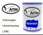 Preview: Volkswagen, Verkehrsweiss, LH9E: 500ml Lackdose, von ATW Autoteile West.