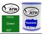 Preview: Volvo, Green, 527: 500ml Lackdose, von ATW Autoteile West.