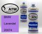 Preview: BMW, Lavendel, 20074: 400ml Sprühdose + 400ml Klarlack - Set, von ATW Autoteile West.