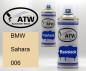 Preview: BMW, Sahara, 006: 400ml Sprühdose + 400ml Klarlack - Set, von ATW Autoteile West.