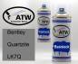 Preview: Bentley, Quartzite, LK7Q: 400ml Sprühdose + 400ml Klarlack - Set, von ATW Autoteile West.