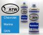 Preview: Chevrolet, Marina, GKN: 400ml Sprühdose + 400ml Klarlack - Set, von ATW Autoteile West.