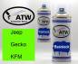 Preview: Jeep, Gecko, KFM: 400ml Sprühdose + 400ml Klarlack - Set, von ATW Autoteile West.