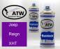 Preview: Jeep, Reign, XHT: 400ml Sprühdose + 400ml Klarlack - Set, von ATW Autoteile West.